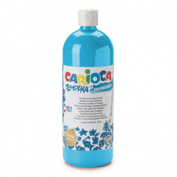 Tempera Carioca 1L plava-azzurro