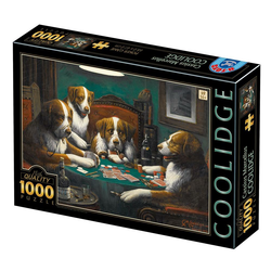 D-Toys - Puzzle Marcellus Coolidge - Poker Game - 1 000 kosov