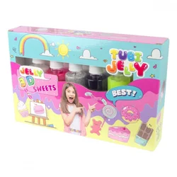 slomart Set Tubi Jelly 6 barv - sladkarije