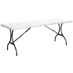 BOLZZ Sklopivi sto 240 cm , Beli