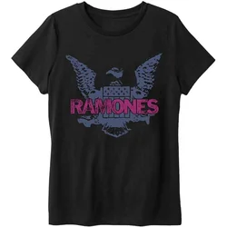 Ramones Purple Eagle Black L Majica