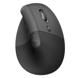 Logitech Lift Vertical Ergonomic Miš, Sivi
