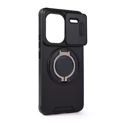 Torbica CamShield Ring stand za Xiaomi Redmi Note 13 Pro Plus (EU) crna