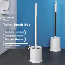 Lynn Četka za WC šolju sa držačem, Bela