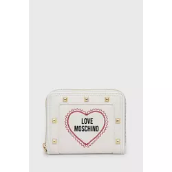 Novčanik Love Moschino za žene, boja: bijela