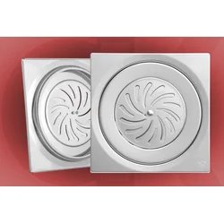 Podna rešetka 150x150/ fi 130mm inox zaptivna ( 11738 )
