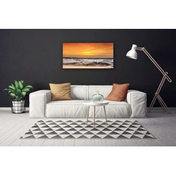 tulup.si Slika na platnu Sun sea waves landscape 100x50 cm