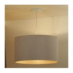 Duolla - visilica na kablu ROLLER ECO RECYCLING 1xE27/15W/230V prečnik 45 cm krem boje