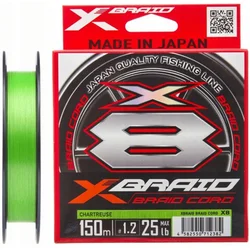 BRAID CORD X8 150m Chartreuse #2 35lb