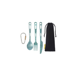 SILVERANT Titanium cutlery - blue