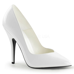 Pleaser Seduce-420V White 40
