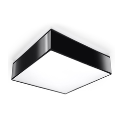 Sollux SL.0136 - Plafonsko svetlo HORUS 35 2xE27/60W/230V crna