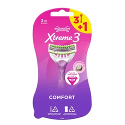 Wilkinson Jednokratni brijač XTreme3, 4 komada