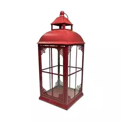 Dekorativna lanterna REDY 56 cm crvena