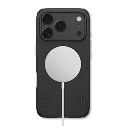 Nillkin Super Frosted Shield Pro Magnetic futrola za iPhone 17 Pro Max, MagSafe, crna