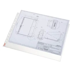 Esselte U mapa pp, 85 mic, a3, 50/1 55230