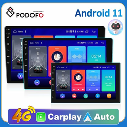 Podofo 8G 128G 2din Car Android Radio Multimedia Player 7/9/10” GPS for Toyota Volkswagen Hyundai Nissan Kia Renault Suzuki Lada
