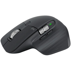 Logitech MX Master 3S, Wireless Mouse, 200-8000dpi, 7 buttons, Rechargeable battery, Graphite