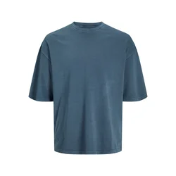JACK & JONES Majica JJECharge temno modra
