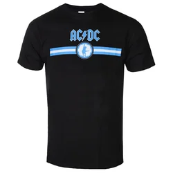 Metal majica moška AC-DC - Blue Logo & Stripe - ROCK OFF - ACDCTS80MB