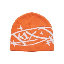K1X Kape Stars Skully oranžna/bela