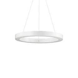 Ideal Lux - LED luster na sajli ORACLE LED/28W/230V 3000K prečnik 50 cm CRI 90 bela