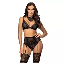 Beauty Night Cristalyn Set Black S/M