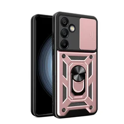 Hybrid Armor Camshield za Samsung Galaxy A36 5G - Roza KP39558