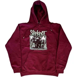 Slipknot Barcode Photo (Back Print) Maroon Red M Kapuco