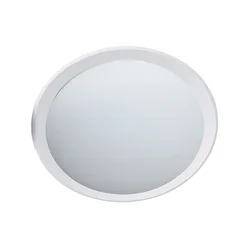 LED prigušiva stropna svetiljka LED/72W/230V 3000-6500K prečnik 67 cm bela + daljinski upravljač