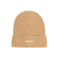 Cropp - Kapa beanie sa zakrpom - BEŽ