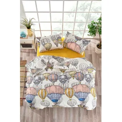 Hanah home Komplet posteljine Cappadocia, 160x220cm, Bela