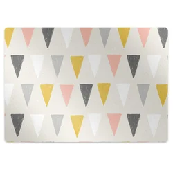 Decormat Podloga za pisarniški stol Triangular pattern 140x100 cm 2 cm