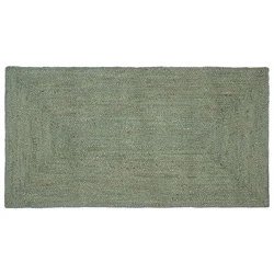 Tepisi za područja Pravokutni Maslinastozelena 80 x 150 cm Juta