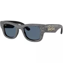 Ray-Ban Sunčane naočare x A$AP Rocky Wayfarer Puffer 0RB4940BP 686580, Polarizovane, Crne