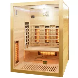 Sanotechnik Infracrvena sauna Open (6 reflektora s crvenim svjetlom, 150 x 120 x 200 cm)