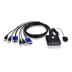 NEDIS Switch sa kablovima CS22U-AT ATEN 2-port USB KVM