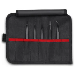 Knipex komplet preciznih pinceta ESD 5kom ( 92 00 01 ESD )