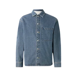 JACK & JONES Prehodna jakna JAMES moder denim
