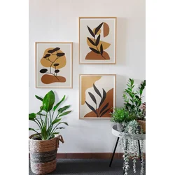 Wallity Slika 3Dartsoho128, 3 dela, 33 x 48 cm