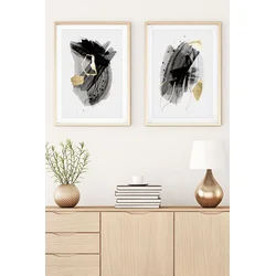 Wallity Uramljena slika Huhu26, 50x70 cm , 2 dela