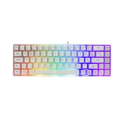 WHITE SHARK GK 2201 RONIN Gaming tastatura, US, Bela