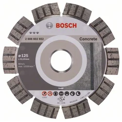 BOSCH Dijamantska rezna ploča Best for Concrete 2608602652, 125 x 22,23 x 2,2 x 12 mm
