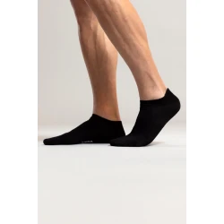 POMIRISHI BAMBOO UNDERWEAR Čarape nazuvice od bambusa, Crne