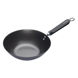 Wok pan, carbon steel, 30 cm - Kitchen Craft