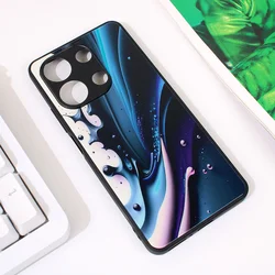 Maska za mobilni telefon Xiaomi Redmi Note 13 4G ABSTRACT, Tamnoplava