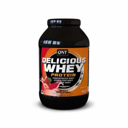 Qnt Delicious Whey Protein, Ukus Jagoda, 908g