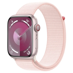 APPLE pametna ura Watch Series 9 Aluminium 45mm GPS, Pink (Sport Loop, Light Pink)