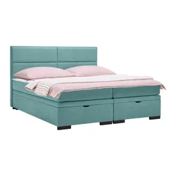 Boxspring Krevet Ethan 140/200 cm , petrolej plava