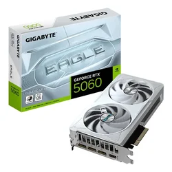 Gigabyte grafička kartica GV-N5060EAGLEOC, ICE-8GD, GeForce, RTX 5060, EAGLE OC ICE, 8GB